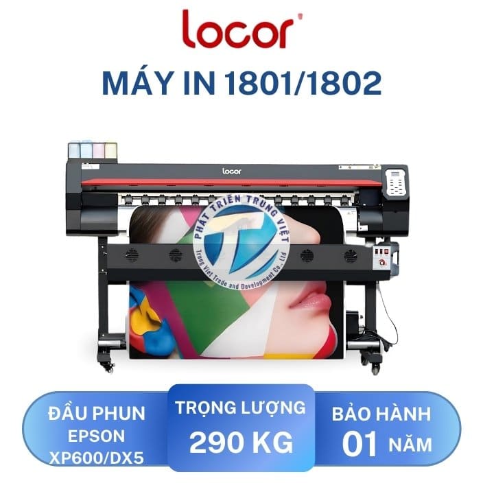 Máy In Decal PP Locor 1801/1802